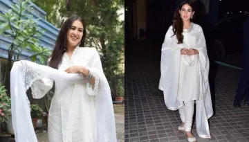 Sara Ali Khan Looks Radiant As She Styles A Basic 'Salwar Suit' Worth Less Than Rs. 5k With Elegance