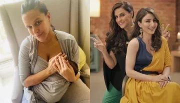Neha Dhupia Shares Her Breast Pumping Experience On Sets, Her BFF, Soha Ali Khan Reacts