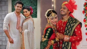 Aishwarya Sharma And Neil Bhatt Tie The Knot, The Actress Wears A 'Bandhani' Lehenga For Her Wedding