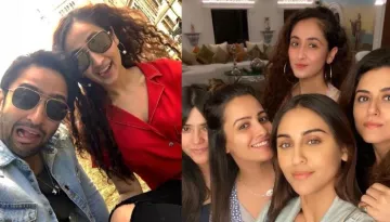 Shaheer Sheikh And Ruchikaa Kapoor Are Inseparable As They Party With Ekta Kapoor And Other Friends