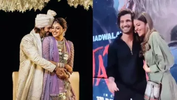 Anushka Ranjan Can't Stop Blushing As Paps Call Her 'Bhabhiji', Requests Them Not To Call Her That