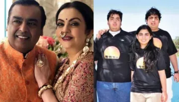 Mukesh And Nita Ambani's Memory Wall Is Filled With Rare Photos Of Their Kids, Akash, Isha And Anant