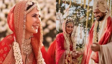 Katrina Kaif Was Visibly In Tears As She Got Emotional During 'Pheras' With Vicky Kaushal