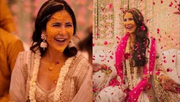 Katrina Kaif Wore Sabyasachi's Ivory Organdy Lehenga For Her 'Haldi' Ceremony, Starts A New Trend
