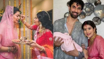 Sushmita Sen Meets Her 1 Month Old Niece, Ziana, Pampers Her With Love, 'Papa', Rajeev Captures