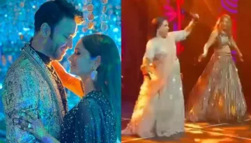 Ankita Lokhande Gives A Special Performance With Mother-In-Law At 'Sangeet', Despite Her Leg Injury