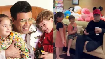 Karan Johar's Kids, Yash And Roohi Recreate 'K3G's Dialogue On Being Asked To Do Their Homework