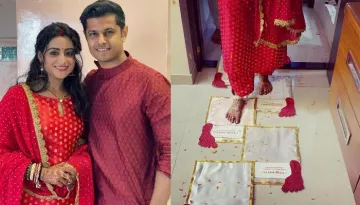 Aishwarya Sharma Shares 'Griha Pravesh' Pictures, Reveals Her Mom-In-Law Made Special 'Saptapadi'