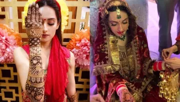 Gurpreet Bedi Ditches Lehenga And Dons A Velvet 'Patiala' Suit For Her 'Anand Karaj Pheras'