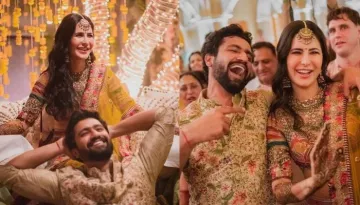 Katrina Kaif And Vicky Kaushal's Silk Sabyasachi Outfits On Their 'Mehendi' Ceremony Won Hearts