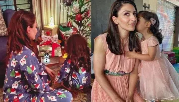 Soha Ali Khan And Inaaya Naumi Kemmu's Personalised Christmas Tree Holds Cute Dolls Of Their Names