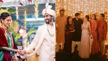 Inside Milind Gunaji's Son, Abhishek Gunaji And Radha Patil's Star-Studded Wedding Reception
