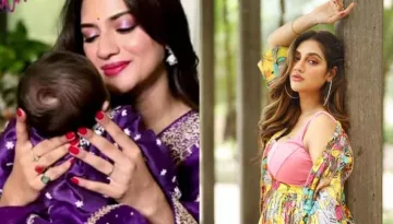 Nusrat Jahan Shares A Cute Photo Of Son, Yishaan Dressed As Santa, His Cuteness Is Unmissable