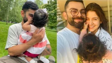 Vamika Cheering For Dad, Virat Kohli With Mom Anushka Sharma From The Stands Will Melt Your Heart