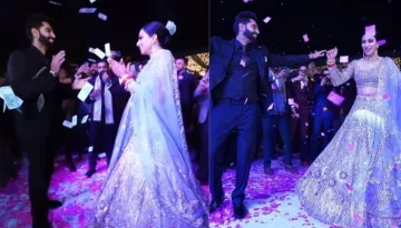 Inside Parmish Verma And Geet Grewal's Reception: She Looked Stunning In A Unique-Coloured Lehenga