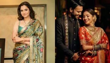 Ankita Lokhande Exudes Modern 'Bahu' Vibes In A Shirt Dress, Flaunts 'Sindoor' And Solitaire Ring