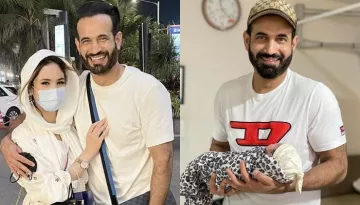 Irfan Pathan Shares A Mushy Picture With His Wife And Second-Time Mommy, Safa Baig, Pens A Cute Note
