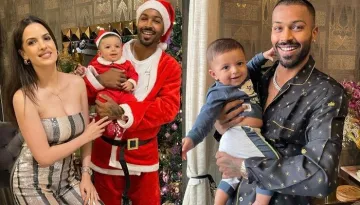 Hardik Pandya Shares An Adorable Picture Of His Son, Agastya's First Flight To Chennai