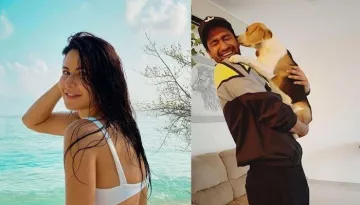 Katrina Kaif Shares A Picture Cosily Hugging Someone, Fans Go Crazy Saying It's Vicky Kaushal