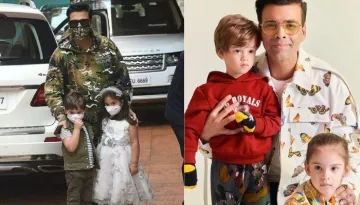Karan Johar's Kids, Yash And Roohi Does 'Namastey' To The Paps And It Melted Our Hearts [Video]