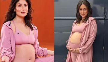 8 Months Pregger Kareena Kapoor Dances In An Orange Outfit As She Expects Her Baby In Early February