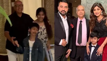 Viaan Raj Kundra And Samisha Shetty Kundra Celebrate Dadaji's Birthday, Shilpa Shetty Gives Glimpses