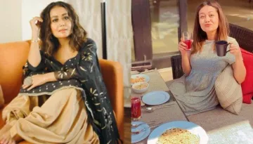 Neha Kakkar Gives A Glimpse Of The Kitchen And Living Room Of Her House, Looks Like A YRF Setup