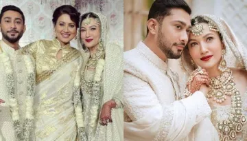 Gauahar Khan Wears Sister, Nigaar's Clothes Made By Her Saasu-Maa For An Outing With Hubby, Zaid