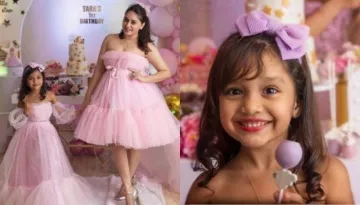 Mahhi Vij And Her Adopted Daughter, Khushi Indulge In A Skin-Care Routine, Takes Her For A Head Wash