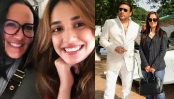 On Jackie Shroff's Birthday, His Wife Ayesha Shroff Wishes Him In A 'Bhidu' Way, Disha Patani Reacts