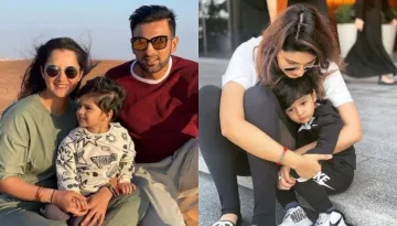 Sania Mirza' Son, Izhaan Mirza Malik  Poses With His Avenger Army, His Khaala, Anam Shares Picture