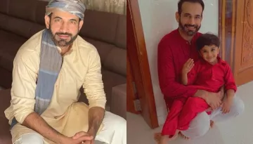 Irfan Pathan's Son, Imran Pathan Is Following His Father's Footsteps As He Does Gyming With Him