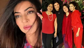 Sushmita Sen Shares An Adorable Picture With Her 'Maa' And 'Bhabhi', Charu Asopa