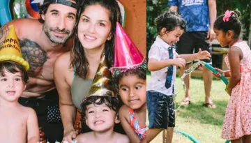 Sunny Leone And Daniel Weber Celebrate Twins, Asher Singh Weber And Noah Singh Weber's 3rd Birthday