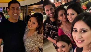 Mahendra Singh Dhoni's Wife, Sakshi Dhoni Turns Bridesmaid For Her BFF's Wedding