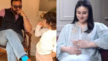 Saif Ali Khan Snapped In City Twinning With Taimur Ali Khan, Ahead Of Kareena Kapoor Khan's Delivery