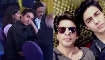 Aryan Khan Fixing His Hair At IPL Auction 2021 Reminds Netizens Of His Father Shah Rukh Khan [VIDEO]