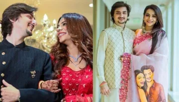 'Shaka Laka Boom Boom' Fame, Aditya S Kkapadia And Taanvi Thakker's Intimate Reception Pictures