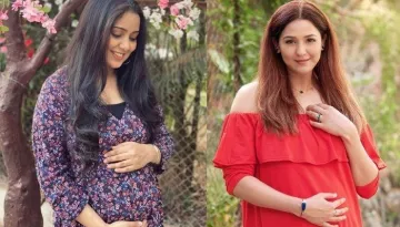 4 Months Pregger, Neeti Mohan Poses With 9 Months Pregger, Harshdeep Kaur, Flaunt Their Baby Bumps