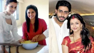 Unseen Picture Of Abhishek Bachchan And Aishwarya Rai Creating Lifetime Memory A Day Before Wedding