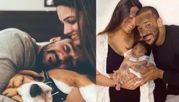 Anita Hassanandani And Rohit Reddy's Pooch Bonding With Their Son, Aarav Reddy Is A Sight To Behold