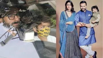 Kareena Kapoor Khan's Newborn Baby Boy's FIRST GLIMPSE As The Family Takes Him Home [Video]