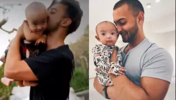 Aayush Sharma's 'Kiss Attack' Video With One-Year-Old Daughter Ayat Sharma Is Too Adorable For Words