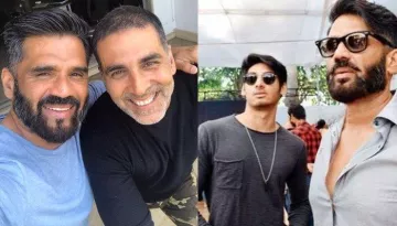 Akshay Kumar Gets Emotional As He Shares Suniel Shetty's Son Ahan Shetty's Debut Film Tadap's Poster