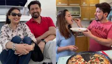 Madhuri Dixit Is Looking Like A Gorgeous Mommy Of Two In This Unseen Picture Shared By Shriram Nene