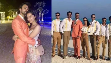 Shraddha Kapoor Is The Best Man At Cousin, Priyaank's Beach Wedding, Groves On The Song, Kamariya