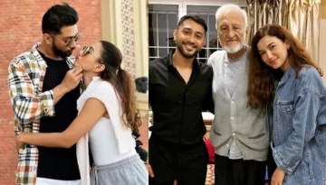 Gauahar Khan's Hubby, Zaid Darbar Shares Picture With His Father-In-Law, Asks Fans To Pray For Him