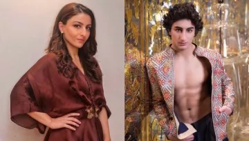 'Bua', Soha Ali Khan Shares An Unrecognisable Photo Of Ibrahim Ali Khan, Asks Him To Pick His Phone