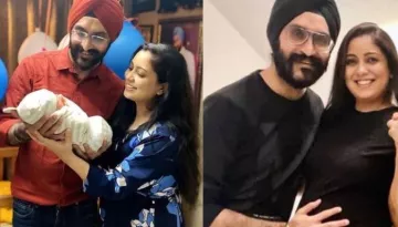 Harshdeep Kaur And Mankeet Singh Announce The Name Of Their Newborn Baby Boy, Share A Family Picture
