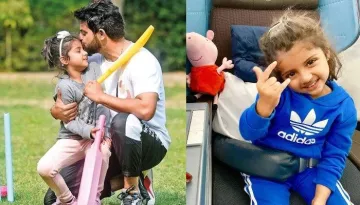 Suresh Raina's Amazing Flip With His 4-Year-Old Daughter, Gracia Left Netizens Stunned [Watch Video]
